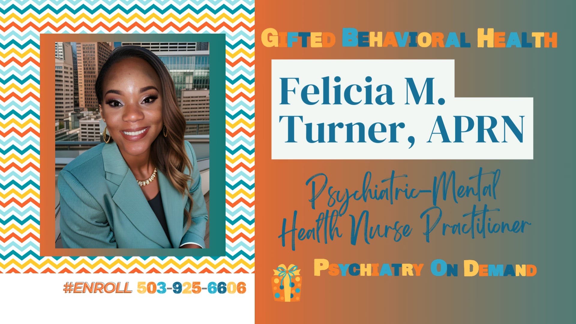 Felicia Turner, APRN | Text #Enroll 503-925-6606