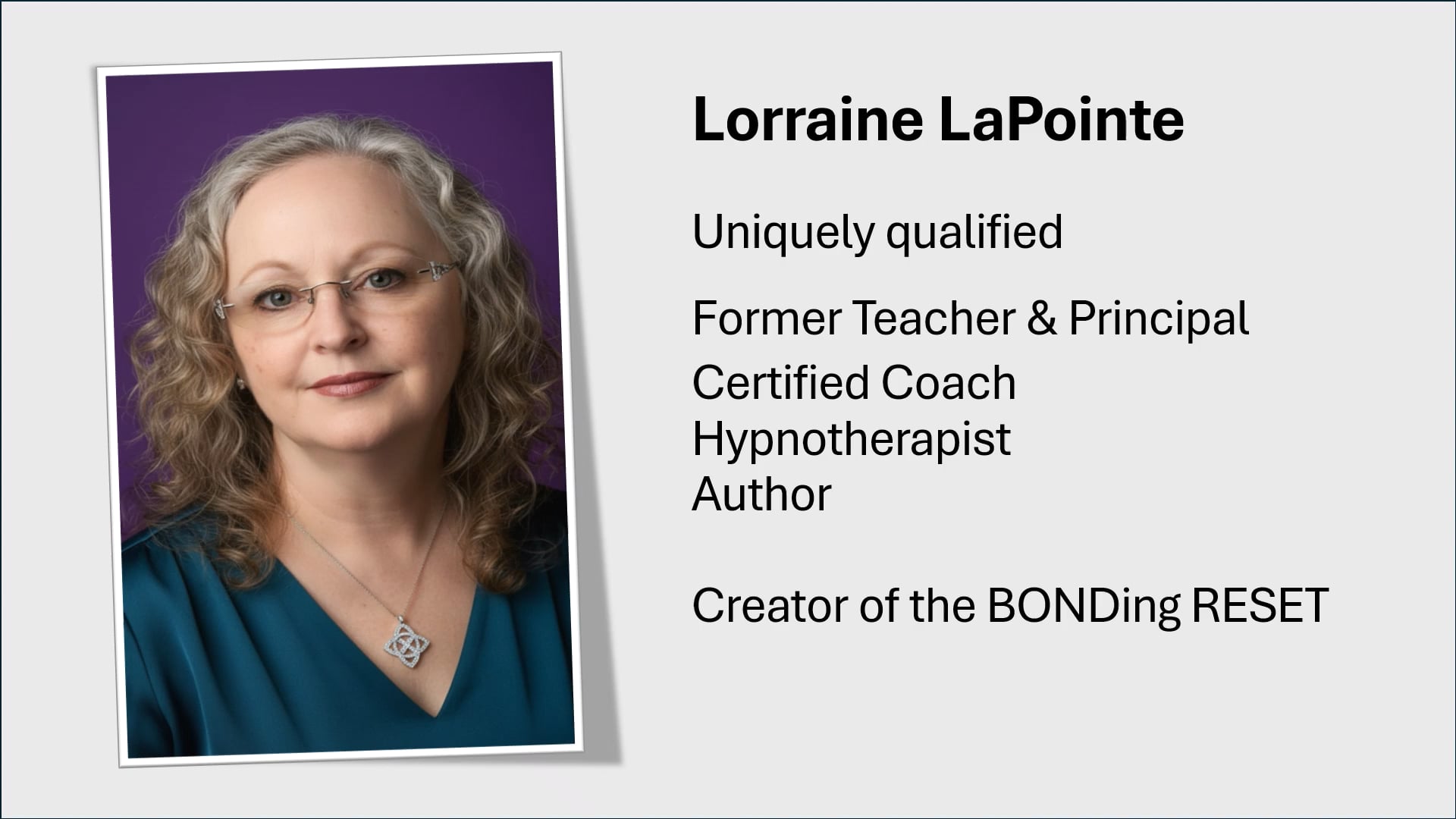 The BONDing RESET - Lorraine LaPointe