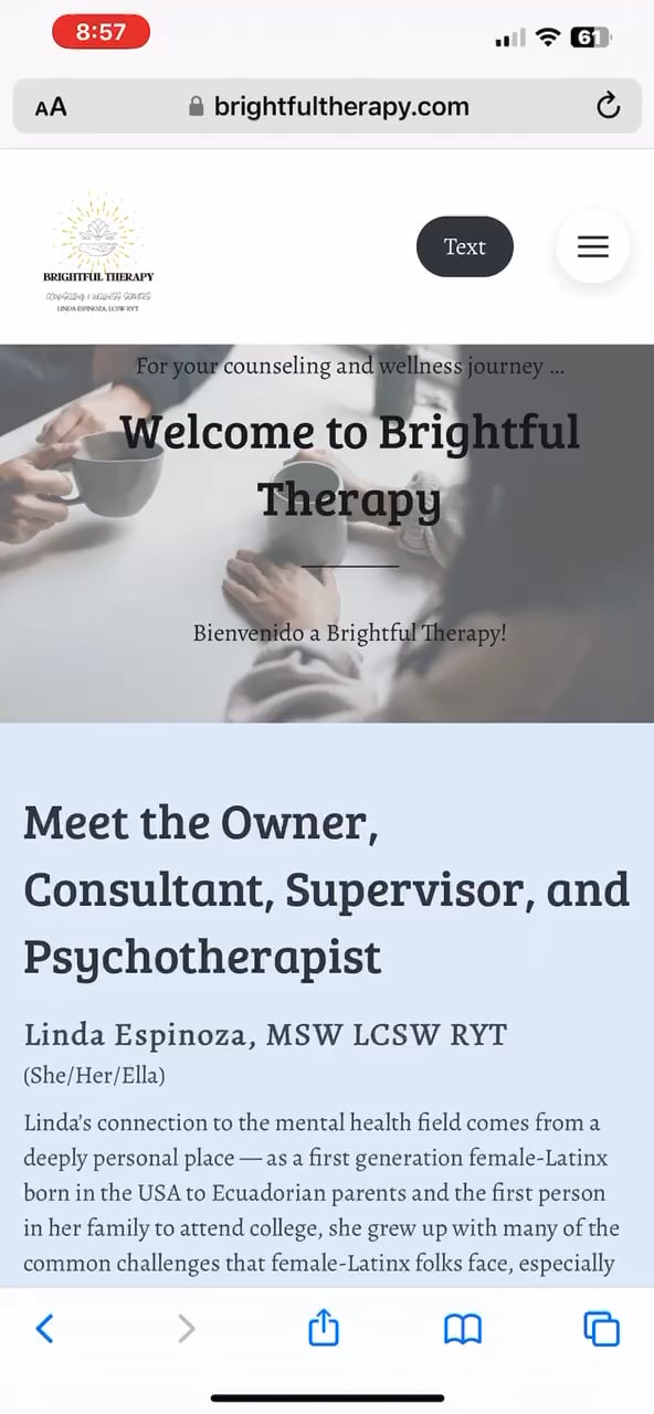 Linda Espinoza- Brightful Therapy